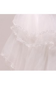 Organza Scoop Neckline Ball Gown with Crystal