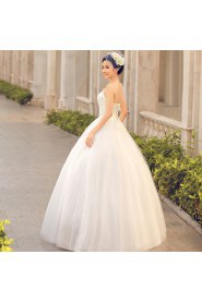 Satin,Tulle,Organza One-shoulder Ball Gown Dress with Handmade Flowers