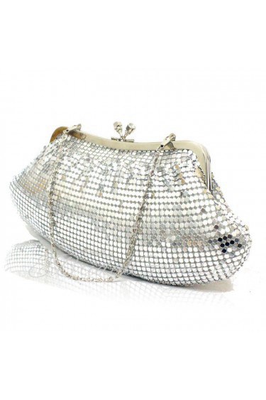 Satin Sequins Surface Handbag