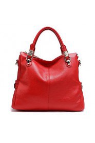 Hot Sale Simple Style Woman Genuine Leather Handbag