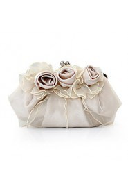 Handbags/ Clutches In Gorgeous Satin/ Tulle Shell More Colors Available