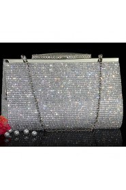Women Other Leather Type Minaudiere Clutch / Evening Bag Gold / Silver