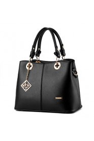 Women's Fashion Casual PU Leather Messenger Shoulder Bag/Totes