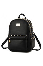 Women's Fashion Casual PU Leather Backpack