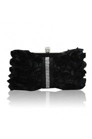 Gorgeous Silk With Austria Rhinestones Party Clutches More Colors Available