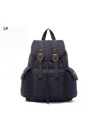 Women's Fashion Style Canvas Backpack