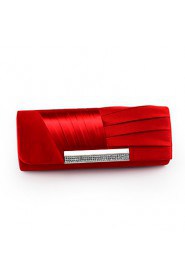Handbags/ Clutches Satin With Austrian Rhinestone More Colors Available