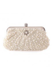 Women's Event/Party / Wedding / Evening Bag Pearl Diamonds Delicate Handbag
