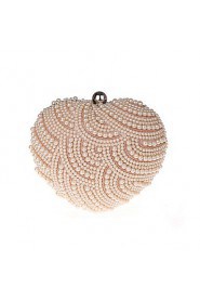 Metal Imitation Peral Wedding/Party Clutches with Peral (More Colors)