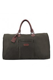 Unisex Sports / Outdoor / Shopping Canvas Travel Bag Black / Khaki