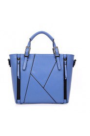 Women Formal / Casual / Office & Career / Shopping PU Tote Blue / Brown / Red