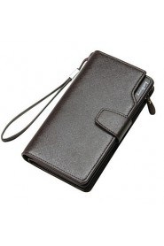Long Luxury Clutch Car Leather Card Holder Men Wallets Purse Male Bag Famous Brand Designer