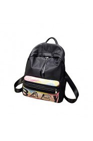 Women Casual Other Leather Type Zipper Backpack