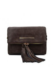 Women Formal / Sports / Casual / Outdoor / Office & Career / Shopping PU Clutch Brown / Red / Gray / Black