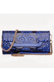 Women PU Casual / Event/Party / Outdoor Shoulder Bag / Clutch / Wallet Blue / Green / Brown / Red