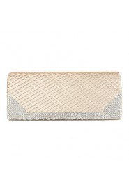 Stylish Imitation Silk With Austria Rhinestones Evening Handbags/ Clutches More Colors Available