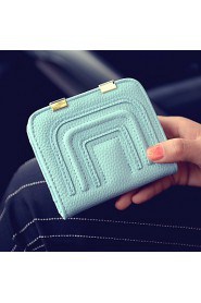 Women Formal / Casual / Event/Party / Shopping PU Wallet Pink / Blue / Gray / Black
