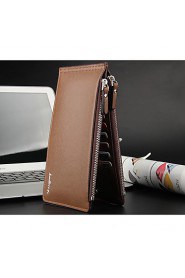 Multi functional Wallet New Men Bags Brand Genuine Leather Male Wallet Purse Men's Long Business Clutch Bags
