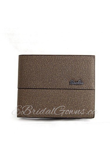 New Leather Baellerry Wallet Multifunctional Short Design Men Wallet Zipper Coin Purse Card Holder