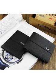 New Leather Baellerry Wallet Multifunctional Short Design Men Wallet Zipper Coin Purse Card Holder
