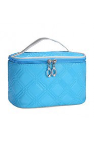 Women Nylon Outdoor Cosmetic Bag Blue / Green / Red / Silver / Black