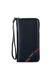 New Men Wallets Casual Wallet Men Purse Clutch Bag Brand Leather Wallet Long Design Men Bag Gift For Men