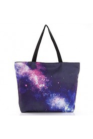 Women Casual / Outdoor Canvas Shoulder Bag Purple