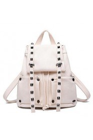 Women Casual / Outdoor PU Zipper Backpack