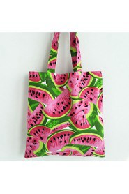 Women Casual / Shopping Canvas Shoulder Bag Pink