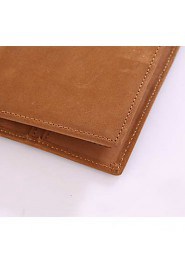 Men's Korean version of the New Retro hand short leather wallet card package
