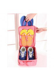 Fashion Nylon Mesh Travel Portable Tote Shoes Pouch Waterproof Storage Bag Korea Style Gifts 4 Colors