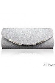Handbag Satin Evening Handbags/Clutches With Crystal/ Rhinestone