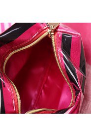 Women PVC Casual Cosmetic Bag Multi color