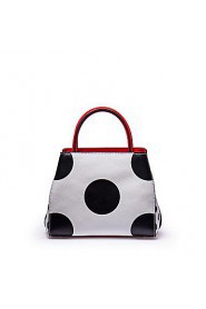 Women Formal / Casual / Event/Party / Wedding / Office & Career Cowhide Tote White