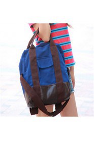 Unisex Canvas Bucket Backpack Blue / Green / Khaki