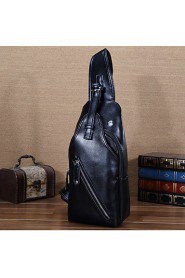 Men Chest package Sports / Casual / Outdoor / Shopping Shoulder Bag / Cross Body Bag / Sports & Leisure Bag Blue / Black