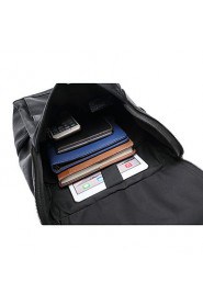 Men PU Sports / Casual / Outdoor / Shopping Backpack / School Bag Brown / Black