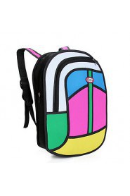 GPF 3D Three dimensional Cartoon Satchel Comics School Bag Backpack Tote