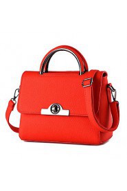 Women PU Sling Bag Shoulder Bag Red / Gray / Black