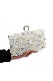 Women's Handmade High grade Pearl Diamonds Sequins Party/Evening Bag