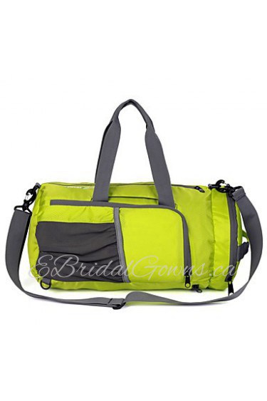 Unisex Nylon Sports / Casual / Outdoor Travel Bag Green / Yellow / Red / Gray