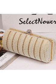 Women Casual / Event/Party / Wedding Polyester Kiss Lock Evening Bag