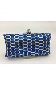 Women Other Leather Type Baguette Evening Bag Pink / Blue / Gold / Silver / Black