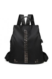 Women PU Bucket Backpack / School Bag / Travel Bag Purple / Blue / Black