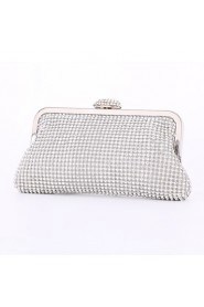 Women Formal / Event/Party / Wedding / Office & Career Metal Snap Tote / Clutch / Evening Bag / Wristlet / Cosmetic Bag