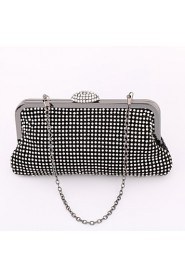 Women Formal / Event/Party / Wedding / Office & Career Metal Snap Tote / Clutch / Evening Bag / Wristlet / Cosmetic Bag