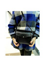 Women's Faux Leather Crossbody Messenger Mini Shoulder Bag