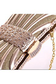 Women's Event/Party / Wedding / Evening Bag The Metal Inlaid Diamonds Delicate Handbag