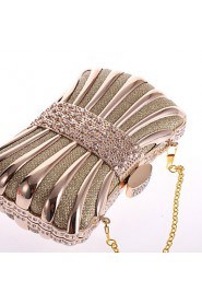 Women's Event/Party / Wedding / Evening Bag The Metal Inlaid Diamonds Delicate Handbag
