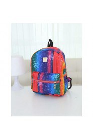 Women Canvas Weekend Bag Backpack Pink / Purple / Blue / Red